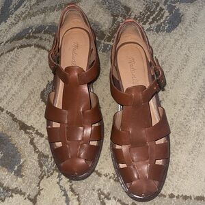 Madewell Fisherman shoes…size 9.5